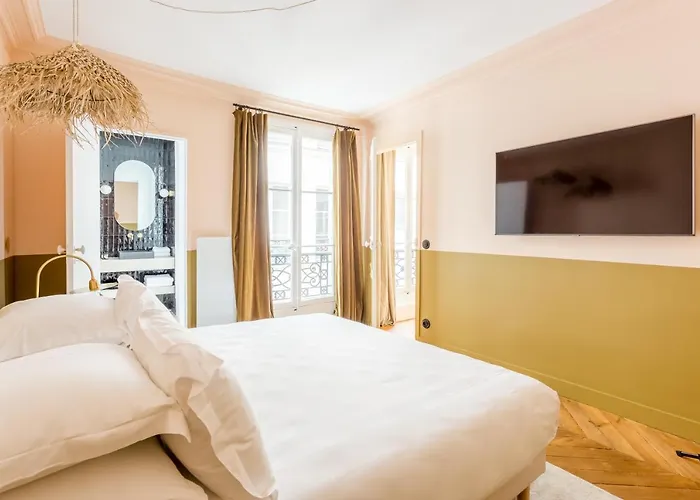 公寓 Habitat Parisien - 2br-2ba - Marais - Centre Pompidou *