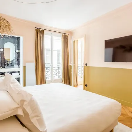 Apartment Habitat Parisien - 2br-2ba - Marais - Centre Pompidou *